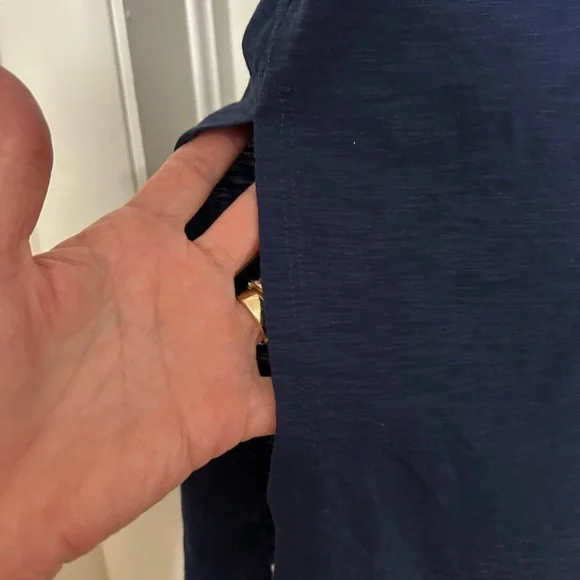 Lilly Pulitzer Navy Blue Short Sleeve Tee - Picture 4 of 8